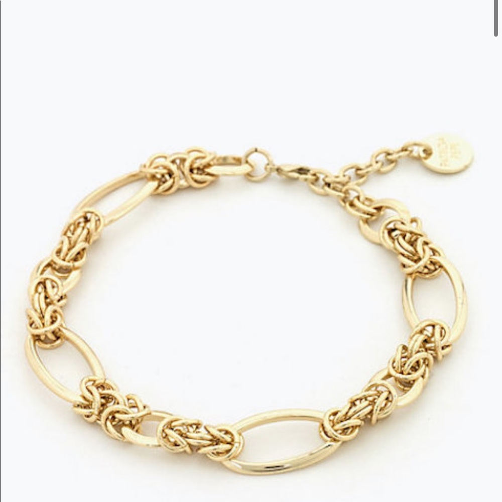 ISO-Patrizia Pepe gold chain link choker necklace